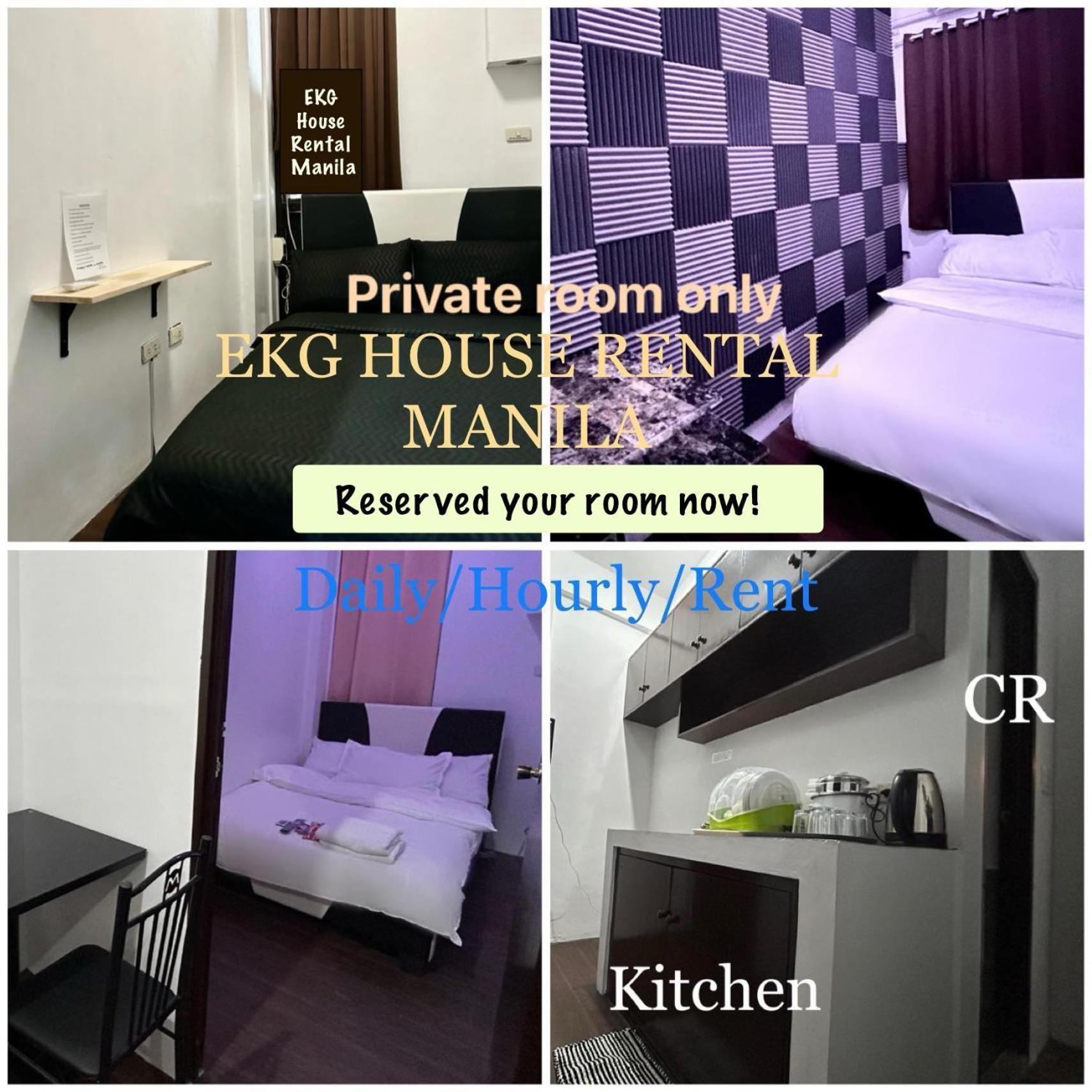 Private Room With Ac And Fan At Ekg Manila House Rental Exteriér fotografie
